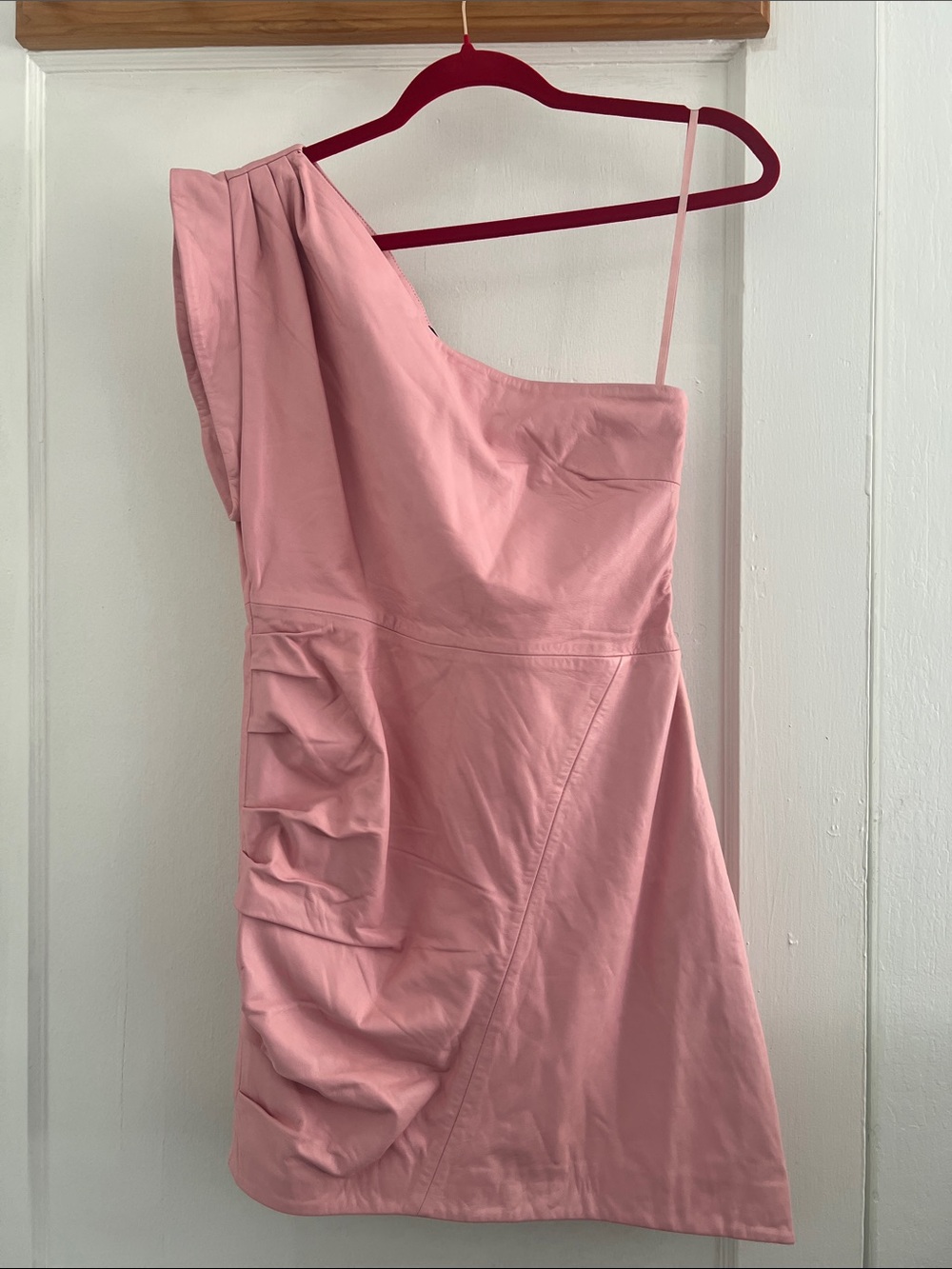 Lamarque One-Shoulder "Corey" Orchid Pink Cocktail Dress